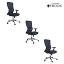 Ver imagem 2 de Cadeira Presidente Oficial Comfort Work - 3 - Work sem Apoio