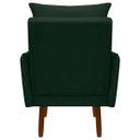 Ver imagem 3 de Kit 2 Poltronas Decorativa para Sala de Estar e Recepção Vanessa Veludo - Sofa Store:veludo Verde