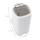 Ver imagem 2 de Máquina de Lavar Family Aquatec 12kg Semiautomática 6 Programas Mueller