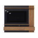 Ver imagem 6 de Home Painel Suspenso 180cm Ripado Railay Noce/preto G73 - Gran Belo