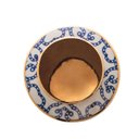 Ver imagem 5 de Potiche Decorativo Porcelana Azul/Branco 18X18Cm