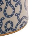 Ver imagem 7 de Potiche Decorativo Porcelana Azul/Branco 18X18Cm