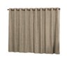 Cortina Sala Para Janela 2,80x1,70 Tecido Suede Grosso Avelã - 1
