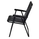 Ver imagem 2 de Cadeira Praia Mor Alta Preta