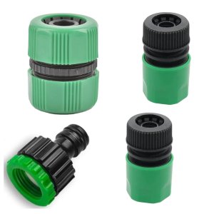 Conjunto para Mangueira com 4 Peças sem Bloqueador de Fluxo D'água