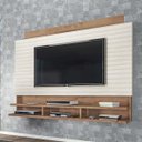 Ver imagem 1 de Painel Ripado Tv até 72 Pol 183 Cm Flex Off White