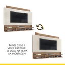 Ver imagem 2 de Painel Ripado Tv até 72 Pol 183 Cm Flex Off White