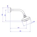 Ver imagem 5 de Chuveiro com Tubo de Parede 12,4cm e Entrada de Ar Cromado Deca Cod: 1990.c.std.are