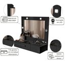 Ver imagem 2 de Mesa de Maquiagem Sofia Suspensa Preta