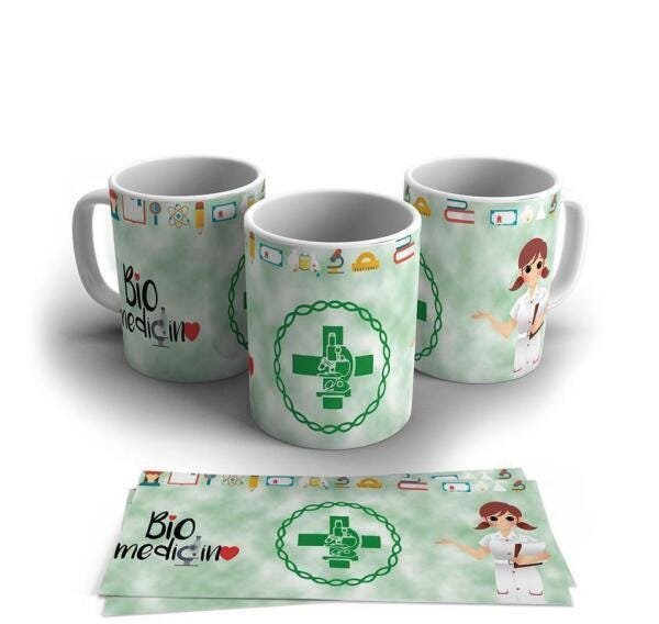 Caneca Personalizada Profissão - Bio Médico 2842 - 1