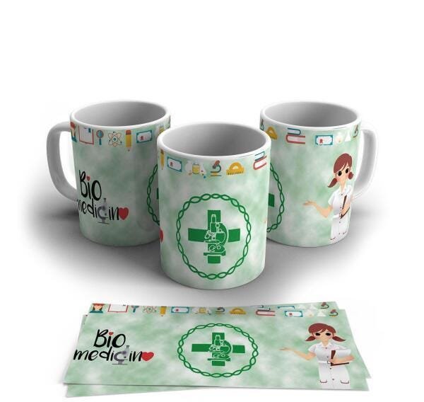 Caneca Personalizada Profissão - Bio Médico 2842 - 2