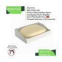 Ver imagem 6 de Porta Sabonete de Parede Banheiro com Adesivo Branco F.df