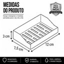 Ver mais imagens de Porta Sabonete de Parede Banheiro com Adesivo Branco F.Df