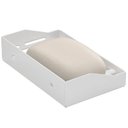 Ver imagem 6 de Porta Sabonete de Parede Banheiro com Adesivo Branco F.Df