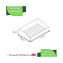 Ver imagem 7 de Porta Sabonete de Parede Banheiro com Adesivo Branco F.df