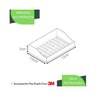 Porta Sabonete de Parede Banheiro com Adesivo Branco F.df - 7