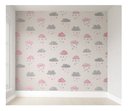 Ver imagem 1 de Papel de parede nuvem menina rosa infantil M² PP134