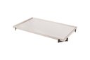 Ver imagem 1 de Bandeja Decorativa Espelhada Gala Mdf Laminado Off White/grafite