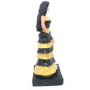 Ver imagem 3 de Imagem Pomba Gira Crânio 7 Saias Amarelo em Resina 15 cm