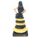 Ver imagem 4 de Imagem Pomba Gira Crânio 7 Saias Amarelo em Resina 15 cm