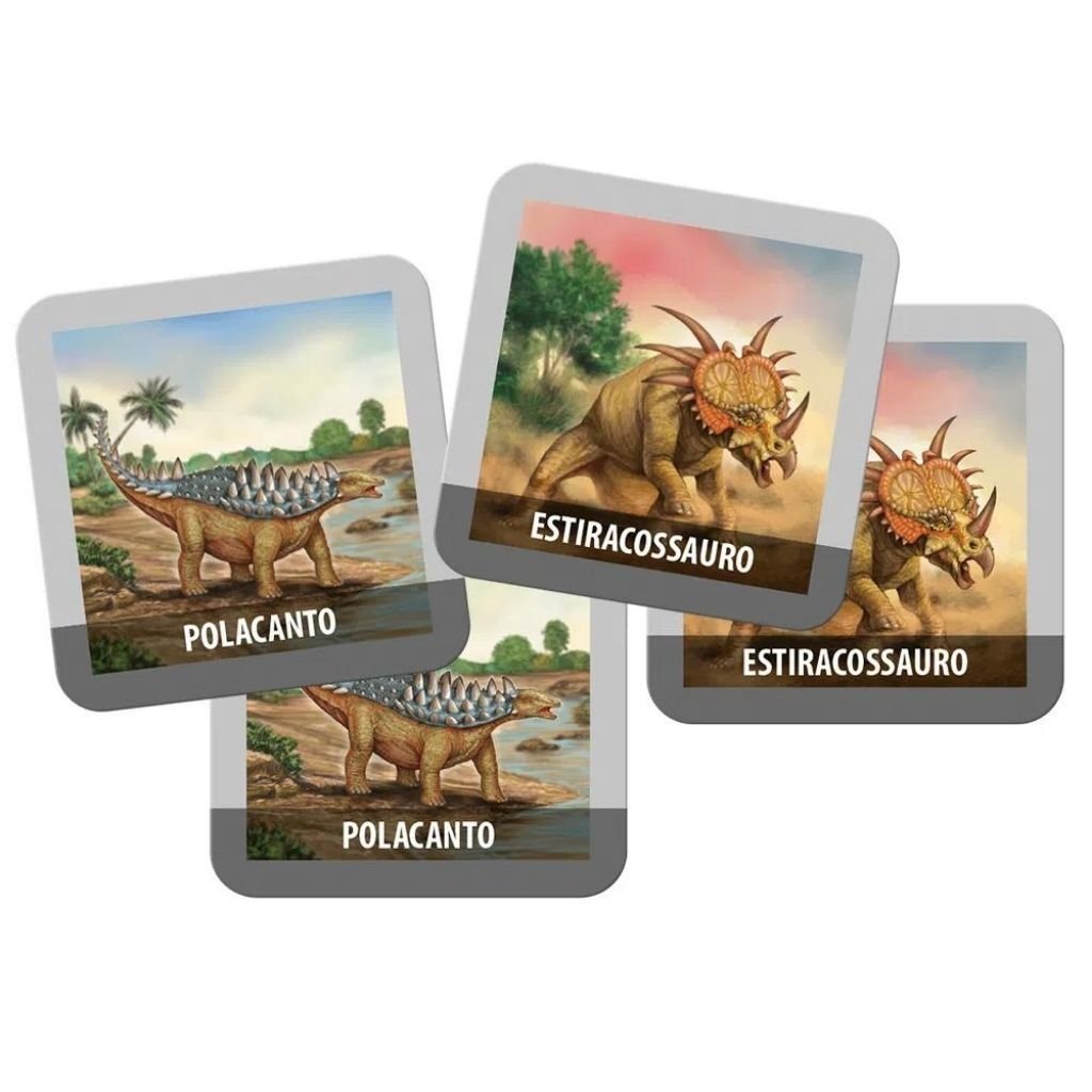 Corrida dos Dinossauros - Jogo de Madeira - Versão do clássico