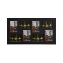 Ver imagem 1 de Painel, Porta Retrato Classic 8 Fotos (10X15) Preto - Pn8-Pr
