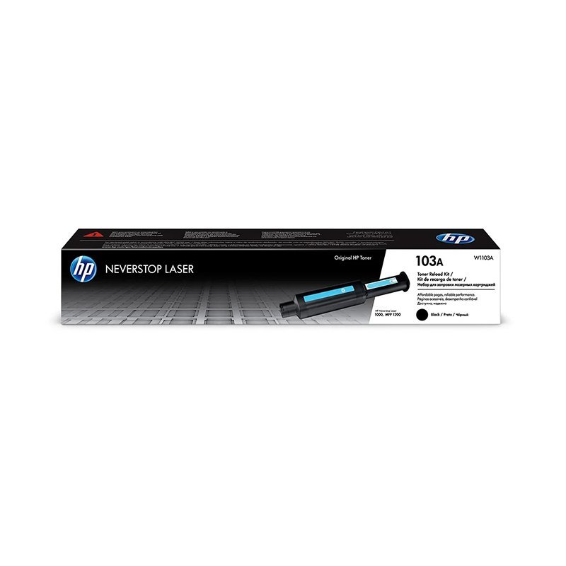 TONER PARA IMPRESSORA HP 103AE W1103AE PARA 1200A 1200W 1000A 1000W HP CE