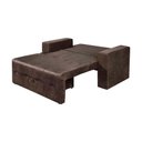 Ver imagem 4 de Sofá-Cama Pratik 5000 Mamflex Marrom Suede Amassado Marrom