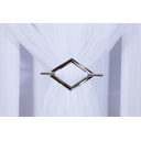 Ver imagem 2 de Cortina Lorena 2,80mLargura X1,80 Altura Voil e Forro Branca