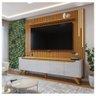 Conjunto Painel para Tv até 75 Pol. e Rack com Led Naturalle - 2