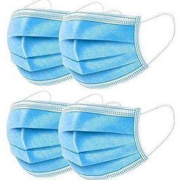 Máscara Cirúrgica Descartável Tripla - Com 100 Unidades - 6