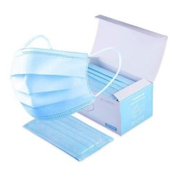 Máscara Cirúrgica Descartável Tripla - Com 100 Unidades - 4