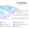 Máscara Cirúrgica Descartável Tripla - Com 100 Unidades - 2