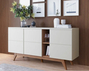 Ver imagem 1 de Buffet Noronha - Off White Matte / Freijo Colibri Industria e Comercio de Moveis Ltda