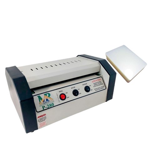 Kit Plastificadora P280 até Oficio e Polaseal A4 100un 110V MR Máquinas