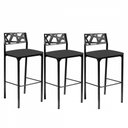 Ver imagem 1 de Kit 3 Banquetas Luiza Cinza