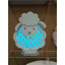 Ver imagem 2 de Luminária RGB Ovelha Branca com Bateria Recarregável