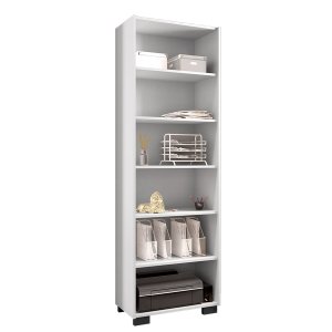 Livreiro 5 Prateleiras Office Branco