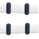 Ver imagem 1 de Argola ou Anel de Guardanapo 4 Pcs Rayon Azul 5,2 Cm Copa & Cia