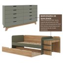 Ver imagem 5 de Quarto Infantil Cama de Solteiro 3 em 1 e Cômoda 10 Gavetas em Mdf Premium Helena e Alice