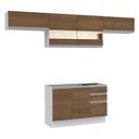 Ver imagem 2 de Cozinha Marina Rustic Branco com Armário e Balcão Madesa