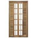 Ver imagem 1 de Porta Balcão de Correr de Madeira Itaúba Veneziana Reto Bat.14 Cm- 2.15 (a) X 1.80 (l)