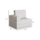 Ver imagem 5 de Sofá Cama À Vácuo 1 Lugar Linha Modular Flip Magic
