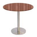 Ver imagem 1 de Mesa Bistrô Beta 112,50 Cm (alt) Disco Redondo Tampo Mdp Redondo 80 Cm (larg) X 2,50 Cm (alt)