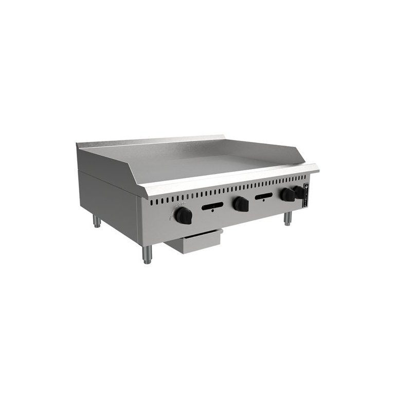 Chapa A Gás Manual de Mesa 19mm Prime 90cm Venâncio PCM90GME