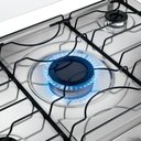 Ver imagem 3 de Fogão 5 Bocas com Mesa Inox Milão Plus 300001773 Atlas Preto Bivolt