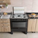 Ver imagem 6 de Fogão 5 Bocas com Mesa Inox Milão Plus 300001773 Atlas Preto Bivolt