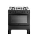 Ver imagem 1 de Fogão 5 Bocas com Mesa Inox Milão Plus 300001773 Atlas Preto Bivolt