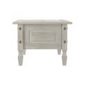 Ver imagem 3 de Mesa de Centro com Gaveta em Madeira 100x60x45 Cm Pátina Branca Elliottiis