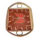 Ver imagem 2 de Bandeja Rattan e Ceramica Borboleta Pintada a Mao Indonesia